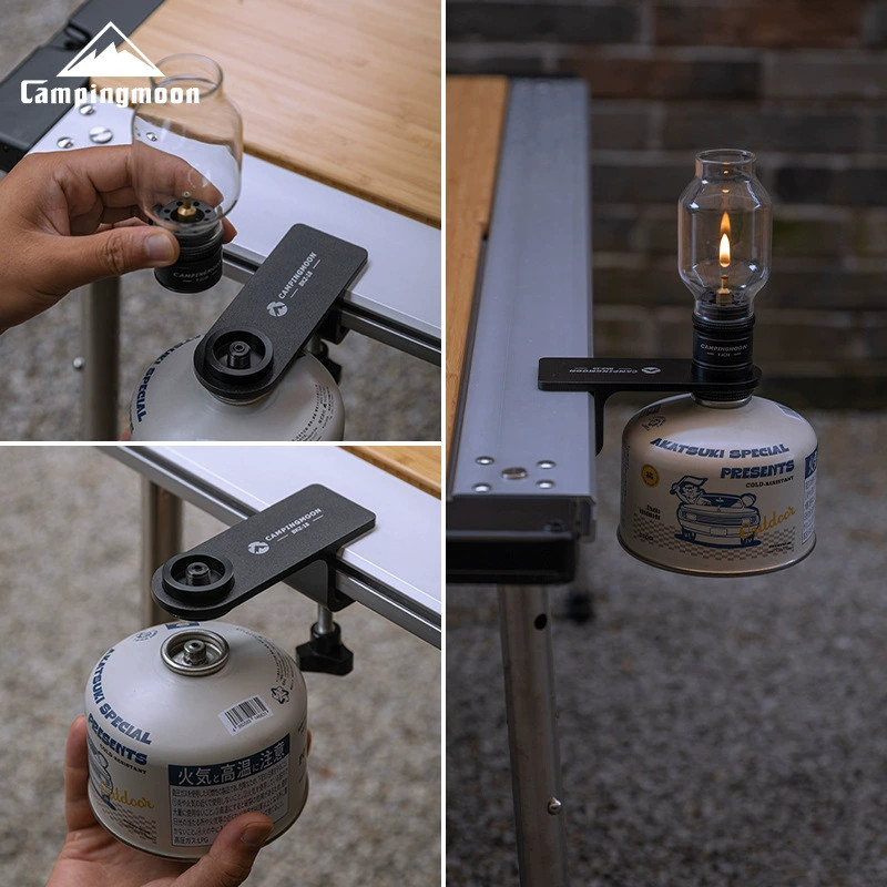 キャンプデスクトップクリップ延長アクセサリーフラットガスタン - Outdoor Camping Outlet のレビューと価格