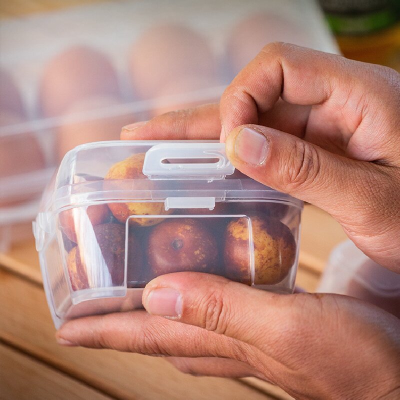 屋外耐衝撃卵ボックス収納ボックス、ポータブルキャンプ飛散防止 - Outdoor Camping Storage Box のレビューと価格