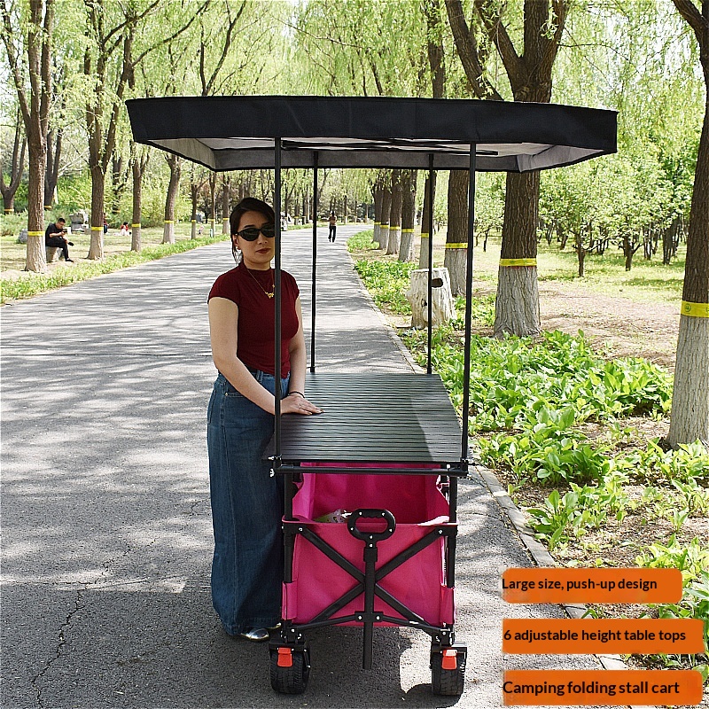 屋外用カスタムワイドホイール折りたたみカート、ガーデンワゴン - Outdoor Camping Furniture のレビューと価格