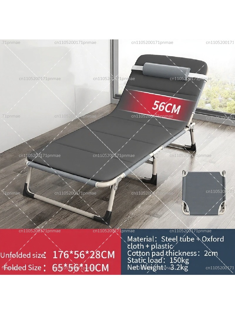 金属製折りたたみシングルベッド モダンオフィス用ポータブルベ - Outdoor Camping Mattress のレビューと価格