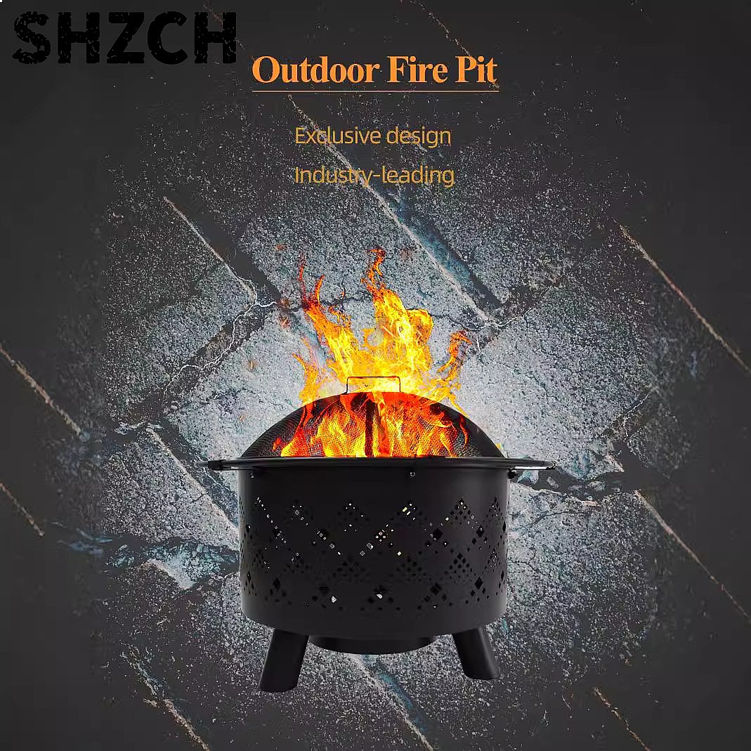屋外用炭火暖炉、キャンプ・パティオ・庭用 - Outdoor Camping Furniture のレビューと価格