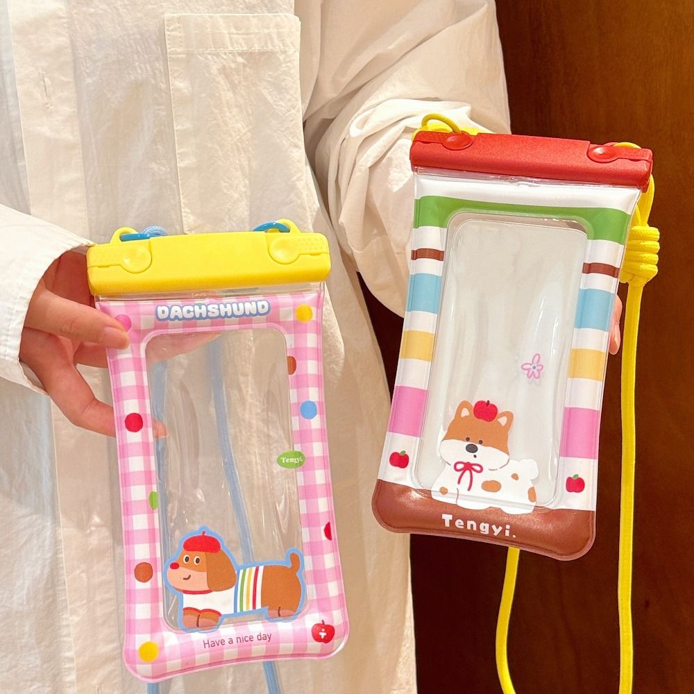 透明防水携帯電話バッグ PVC タッチスクリーンフローティン - Dry Bag Waterproof のレビューと価格