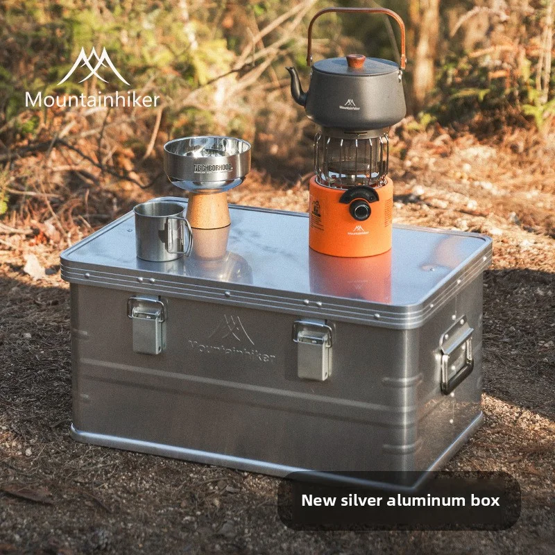 Mountainhiker 新しいアルミ合金屋外収納ボックス - Outdoor Camping Storage Box のレビューと価格