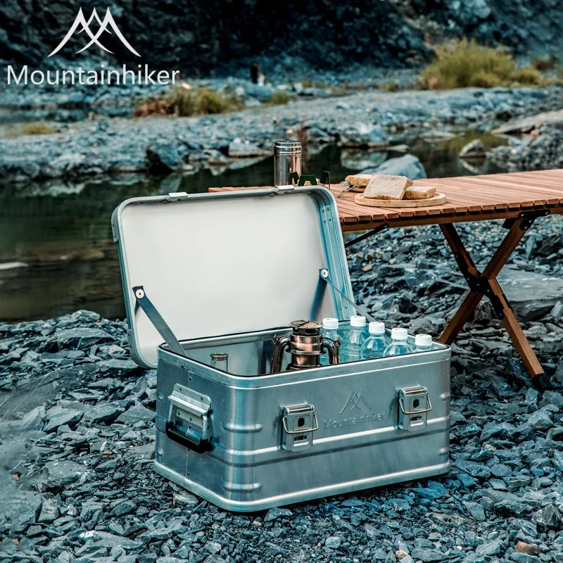 Mountainhiker 新しいアルミ合金屋外収納ボックス - Outdoor Camping Storage Box のレビューと価格