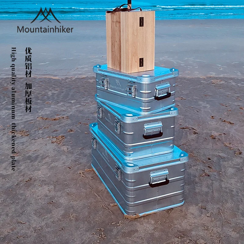 Mountainhiker 新しいアルミ合金屋外収納ボックス - Outdoor Camping Storage Box のレビューと価格