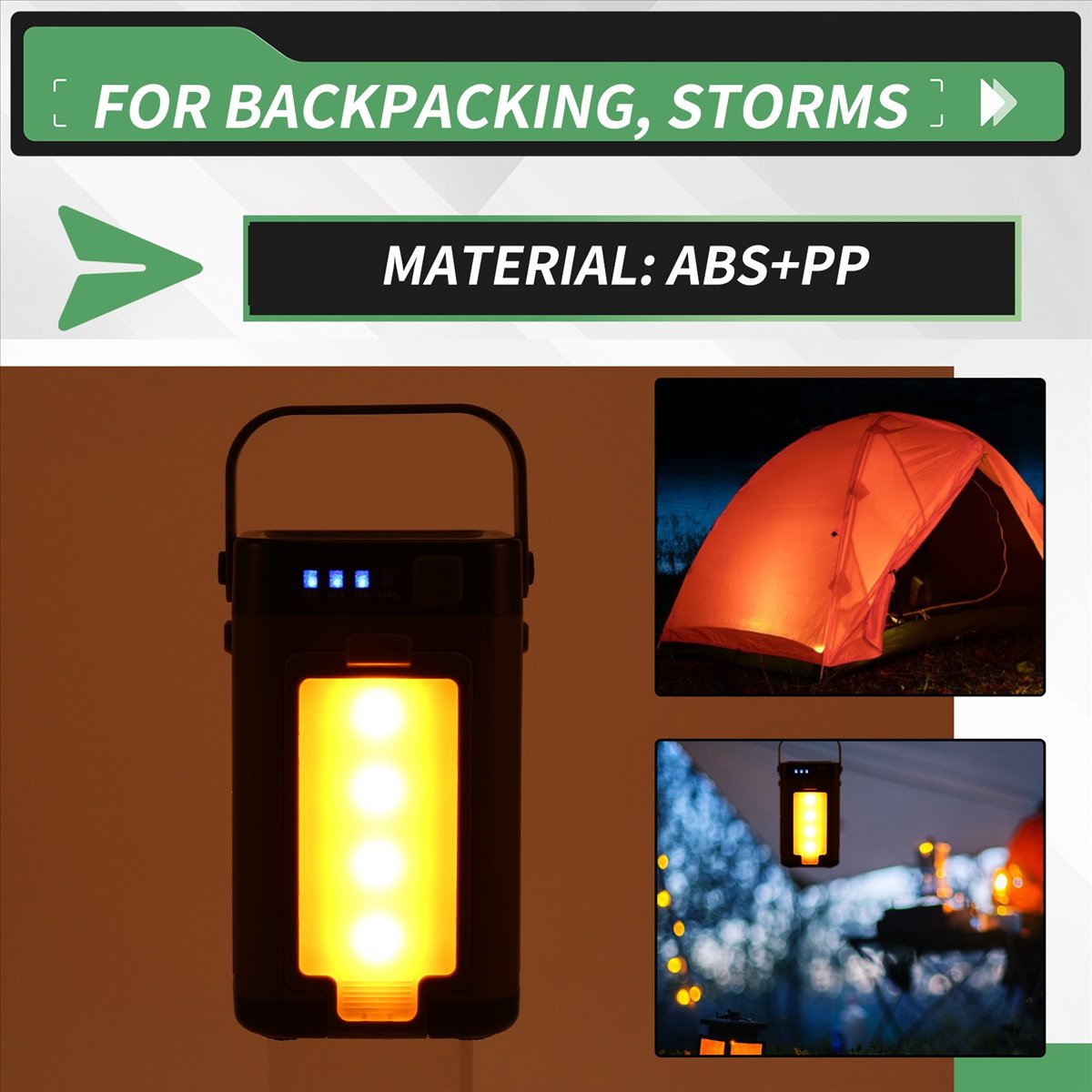 X08A 折りたたみ式 LED キャンプランタン ソーラー充 - Camping Solar Lantern のレビューと価格