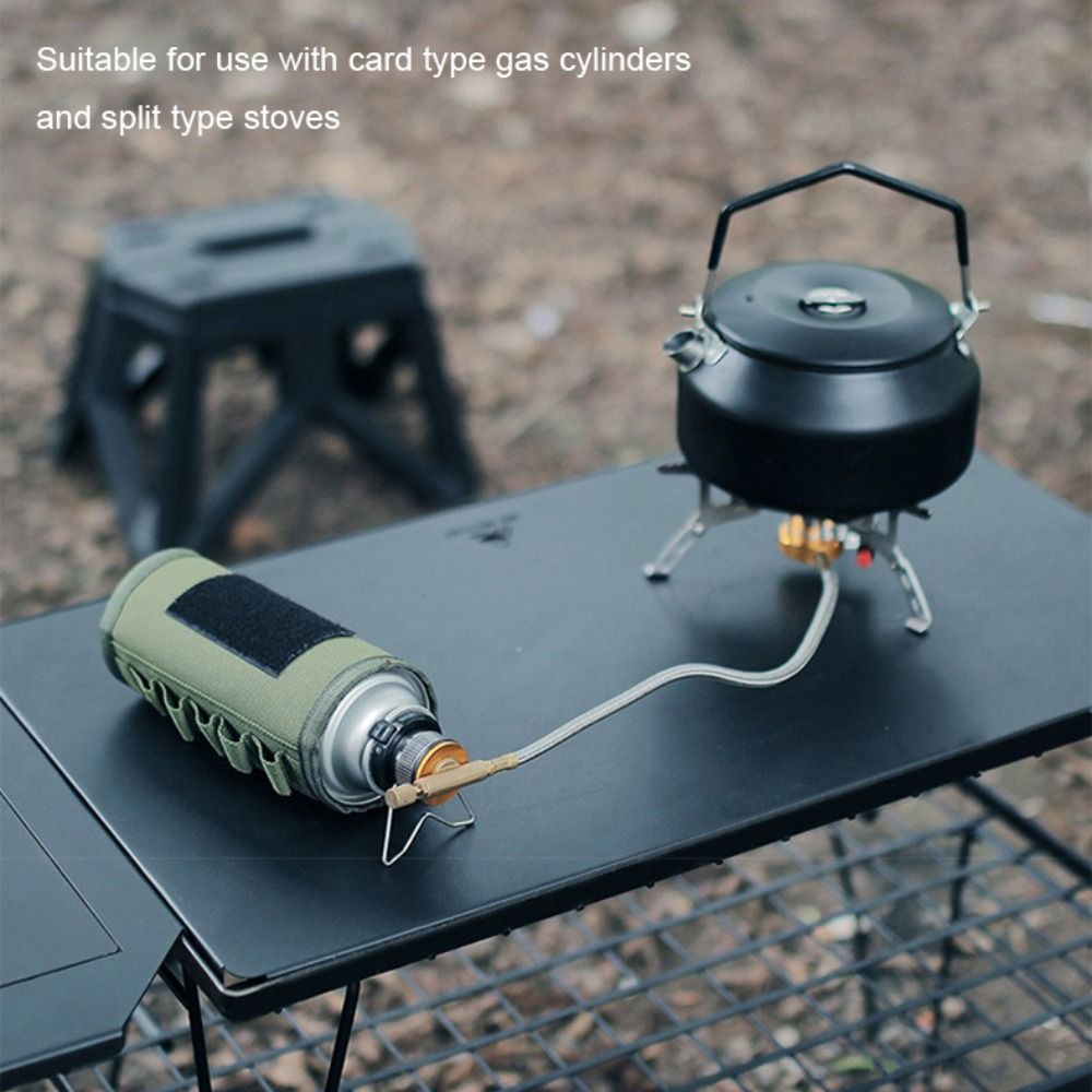 ポータブルアルミ合金ブタンアダプタースクリューオンバルブノズ - Outdoor Camping On Youtube のレビューと価格
