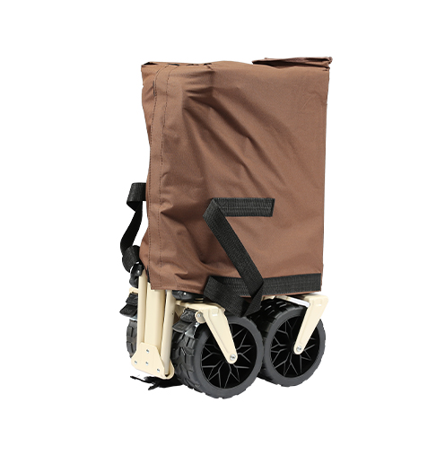 トップランキング折りたたみ式トロリービーチカート、7インチタ - Outdoor Camping Furniture のレビューと価格