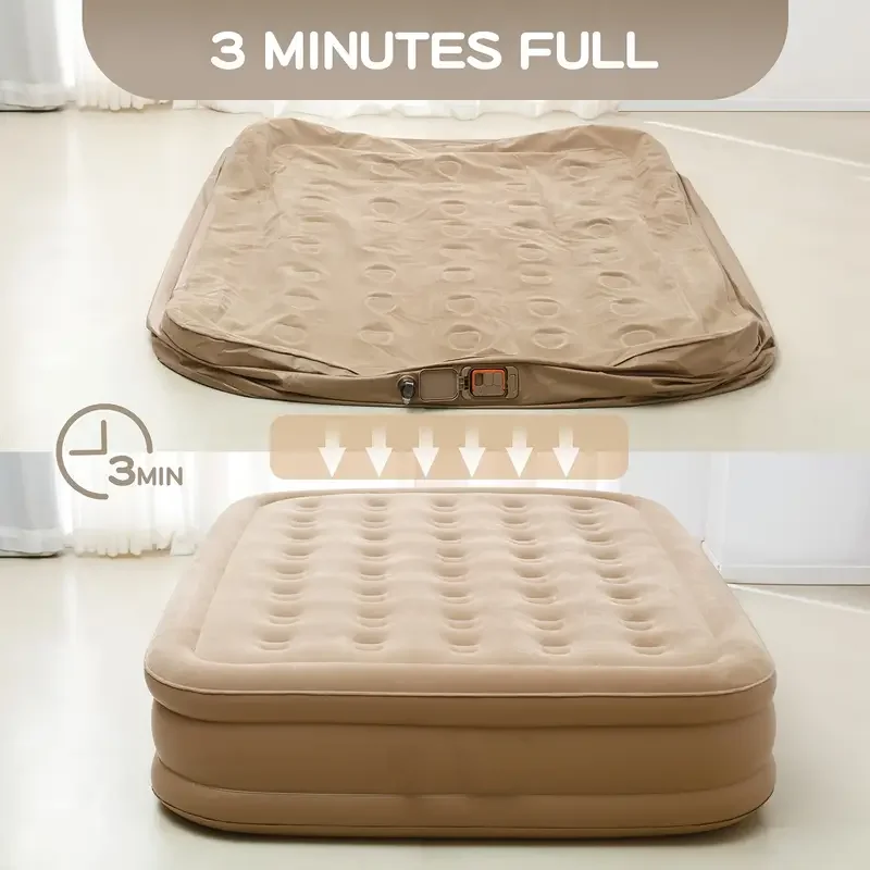 インテリアエアマットレス グランピングマット PVC インフ - Outdoor Camping Mattress のレビューと価格