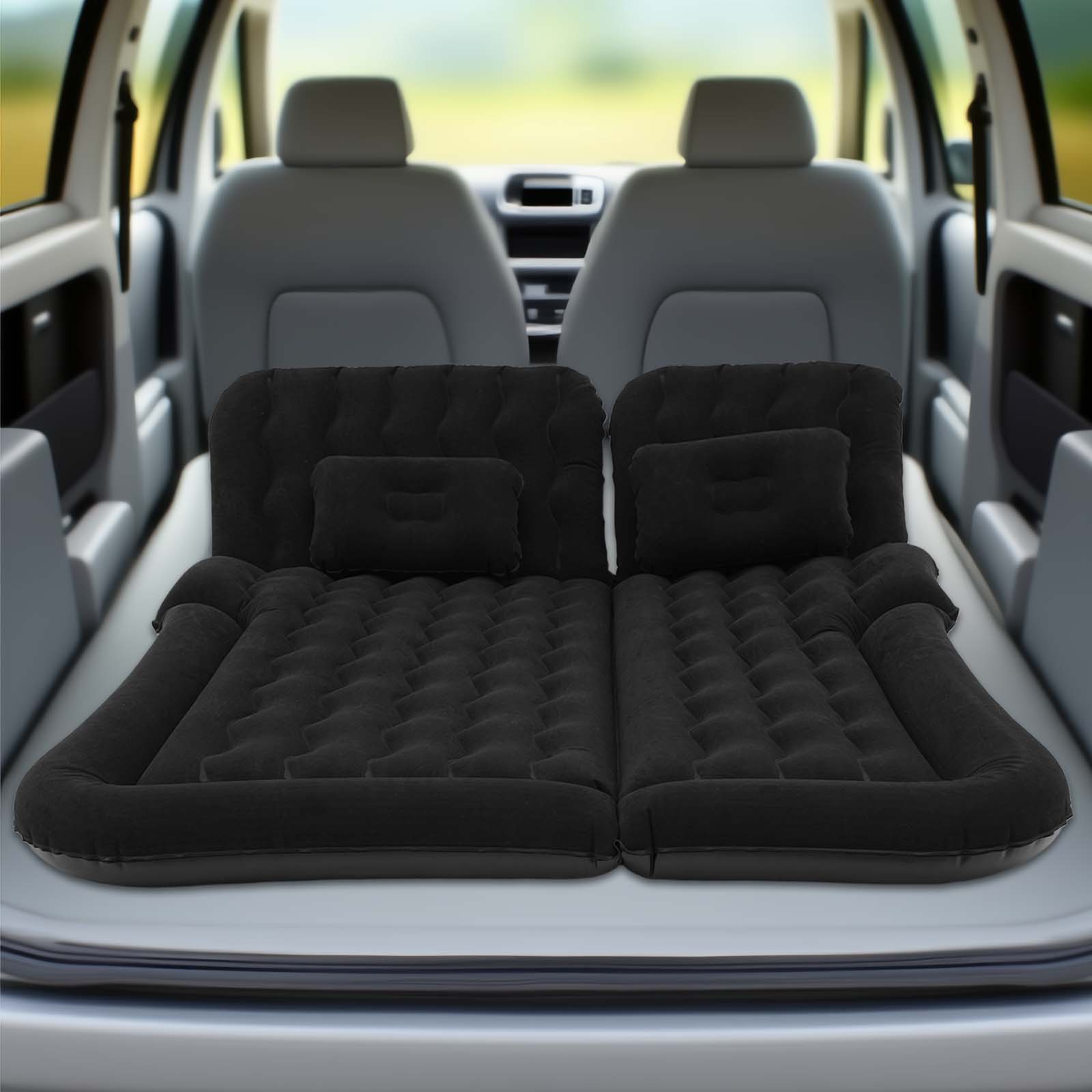 グレー/ブラック SUV エアマットレス インフレータブル  - Outdoor Camping Carpet のレビューと価格