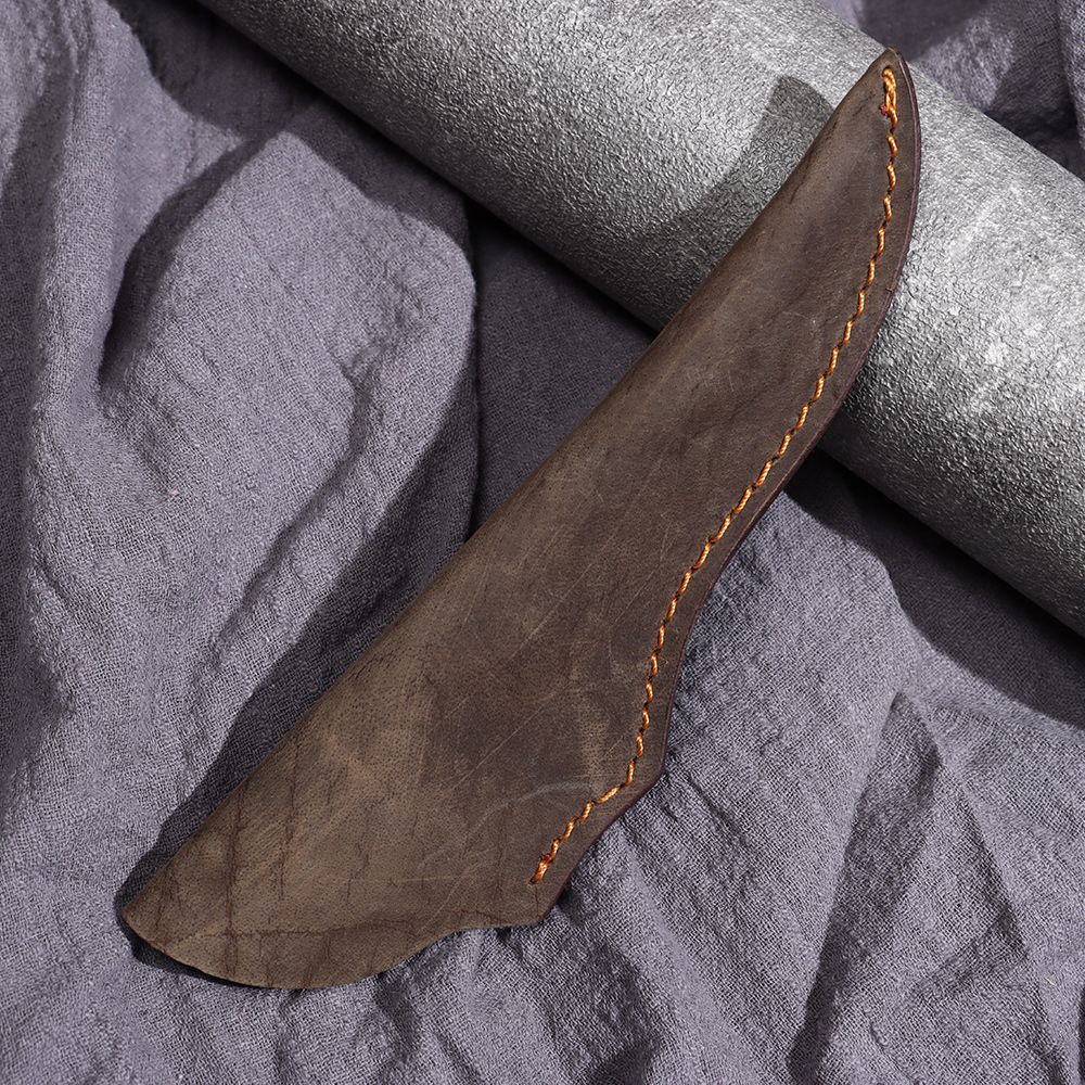ブラウンレザーシースホルダーポケットハンティング懐中電灯ケー - Camping Knife Multi-Tool のレビューと価格