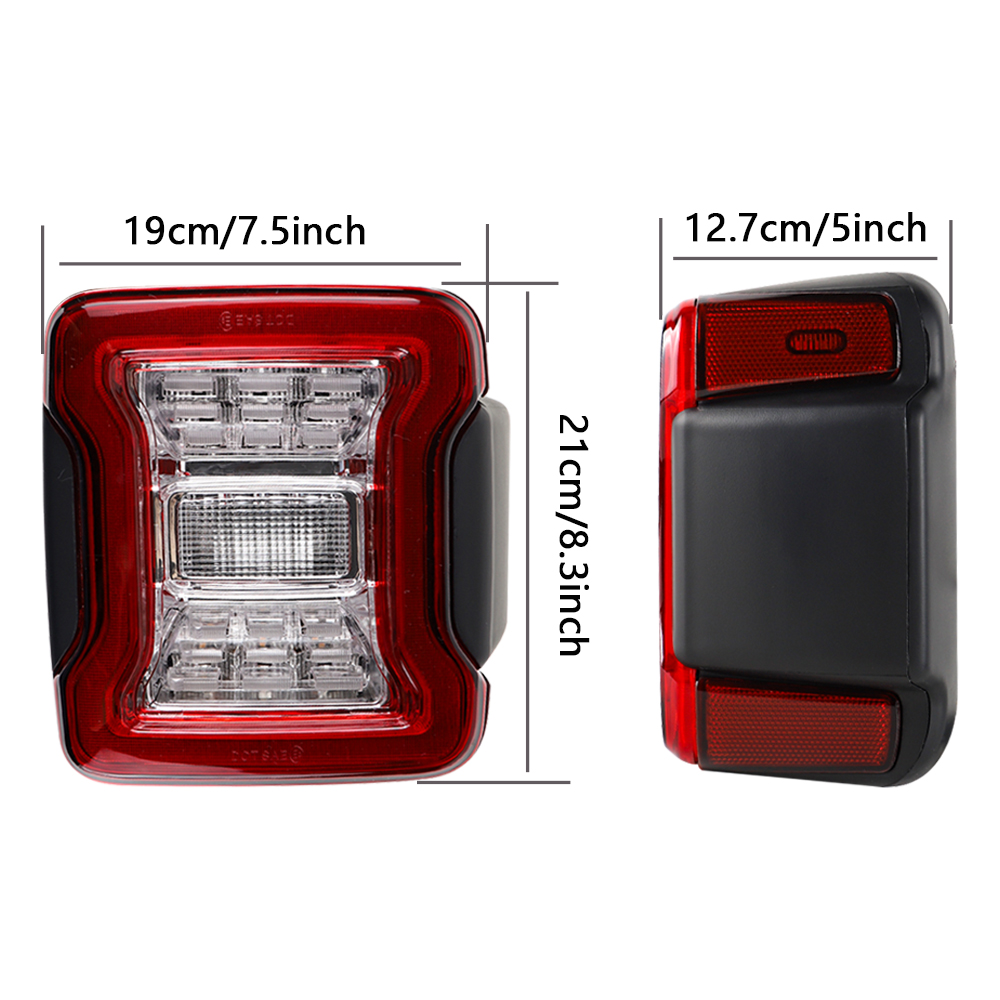 LED テールライトジープラングラー JL 2018 201 - Outdoor Camping Jeep のレビューと価格