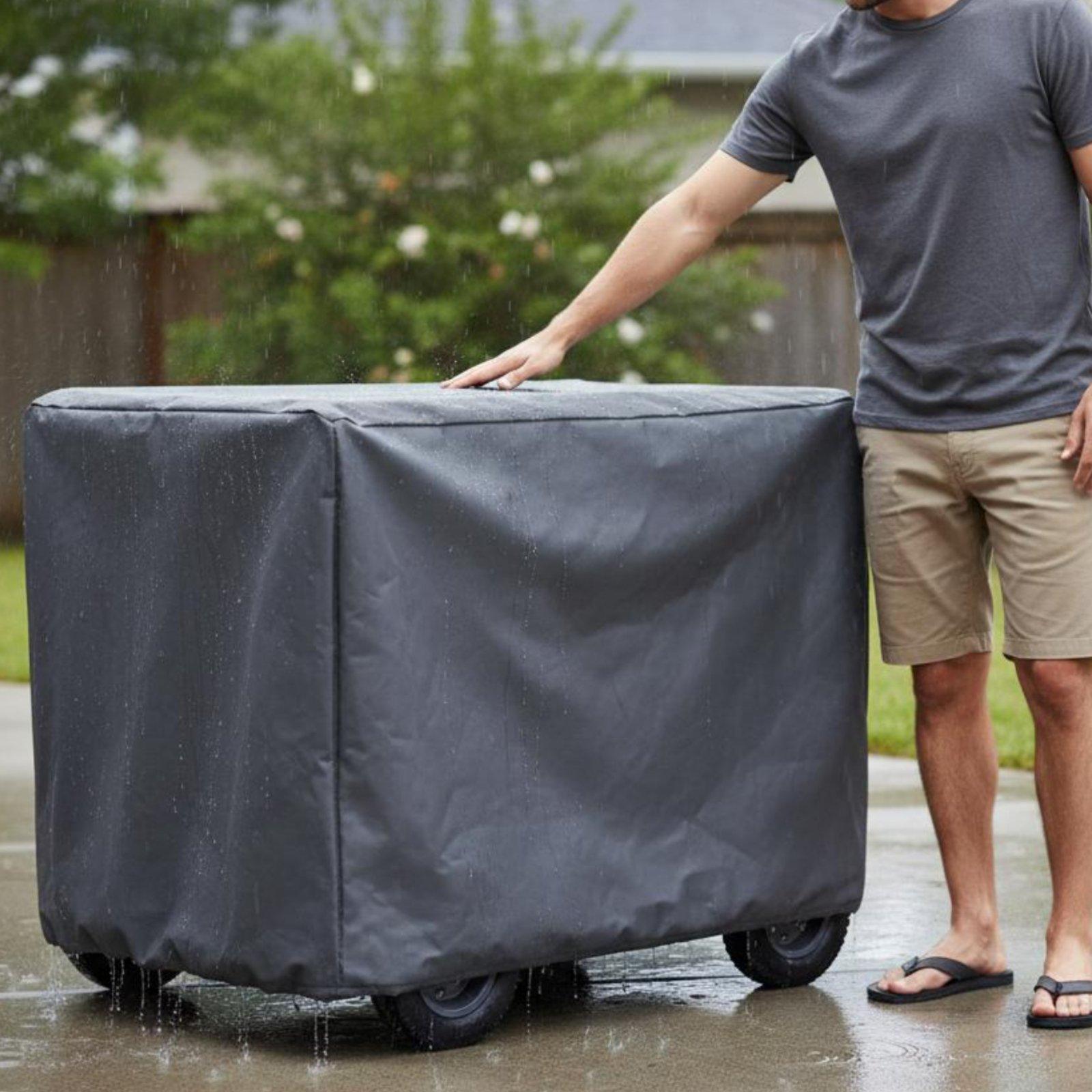 防水発電機カバー 防塵発電機カバー 厚手のオックスフォード生 - Outdoor Camping Jobs のレビューと価格