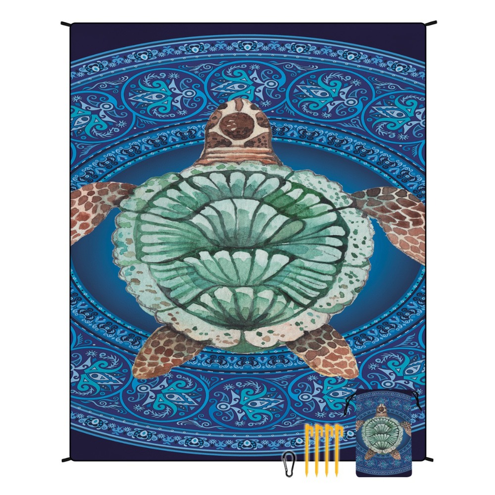パームツリー ビーチタオル 71x86.6インチ シート ヨ - Camp Towel Microfiber のレビューと価格