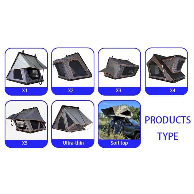 アウトドア用2～3人用キャンプオフロード車用ルーフトップテン - Outdoor Camping Tent Waterproof のレビューと価格
