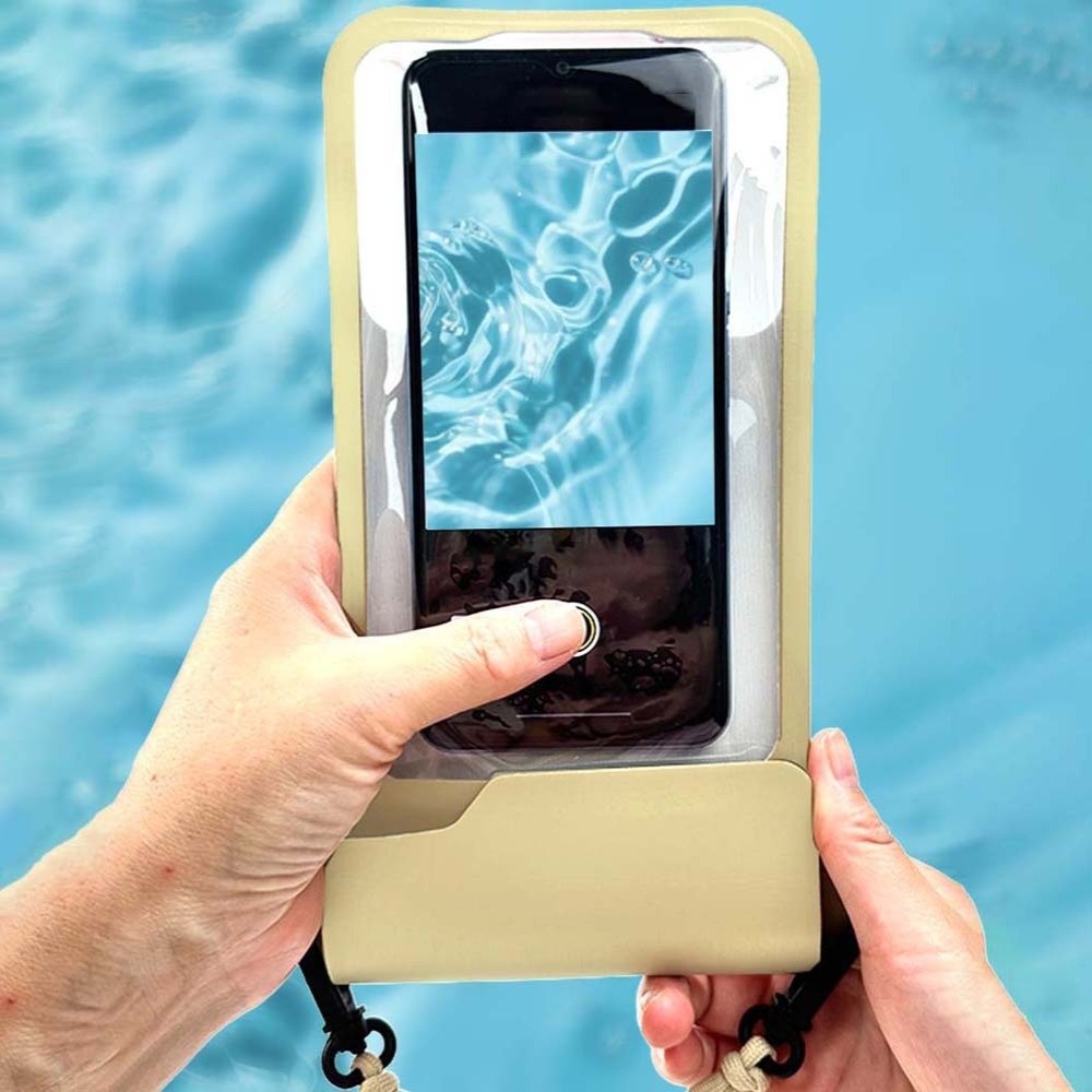 調節可能なストラップ付き防水電話ポーチ 軽量密閉型クロスボデ - Dry Bag Waterproof のレビューと価格