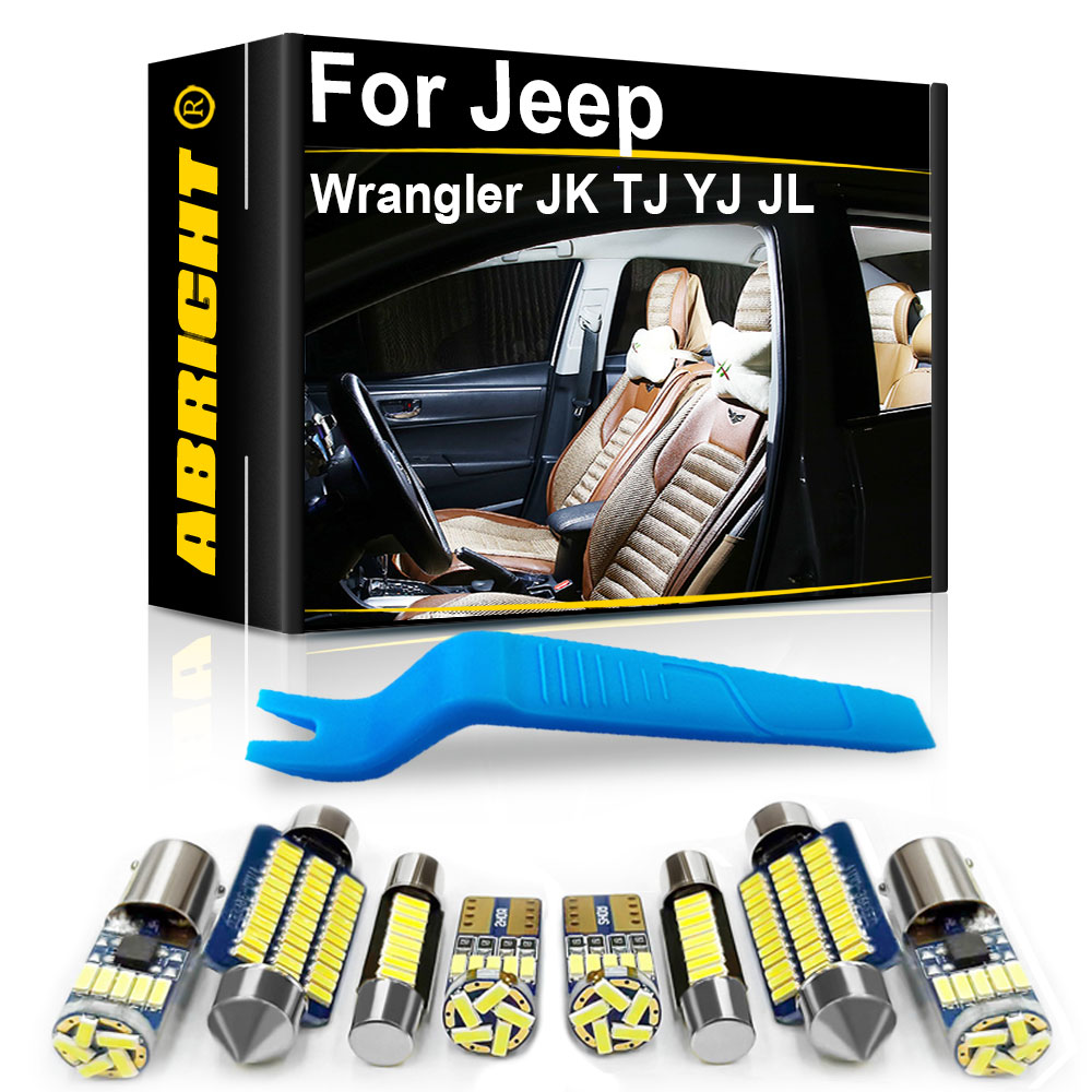 ABRIGHT 車 LED インテリアライト Canbus  - Outdoor Camping Jeep のレビューと価格