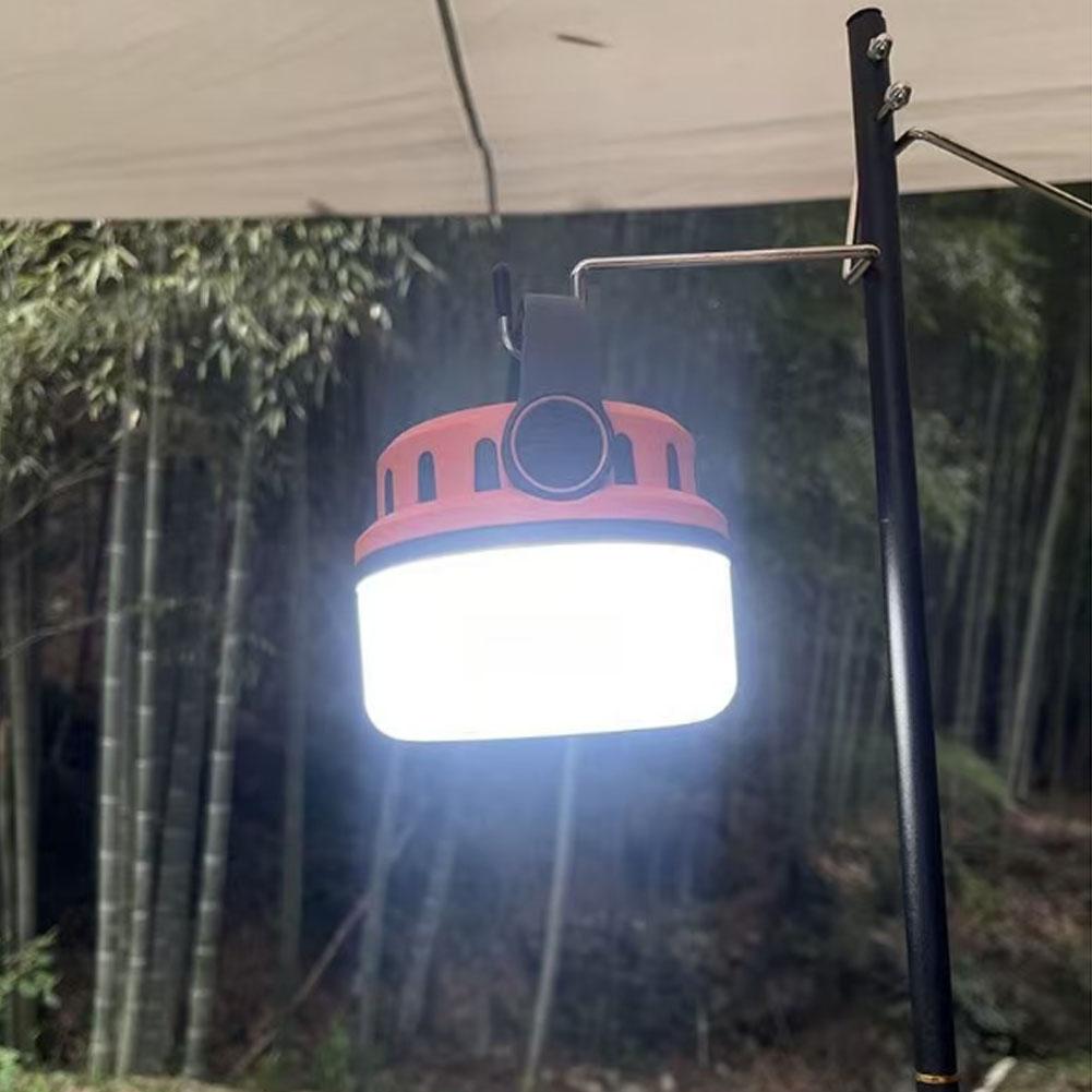 吊り下げフック付きソーラー充電式キャンプランタン、超長持ちL - Camping Solar Lantern のレビューと価格